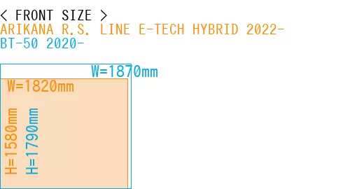 #ARIKANA R.S. LINE E-TECH HYBRID 2022- + BT-50 2020-